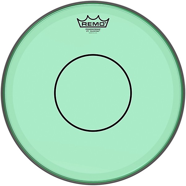 Remo Powerstroke 77 Colortone Green Drum Head 14 in.