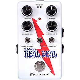 Open Box Pigtronix Bob Weir's Real Deal Acoustic Guitar Preamp Pedal Level 1