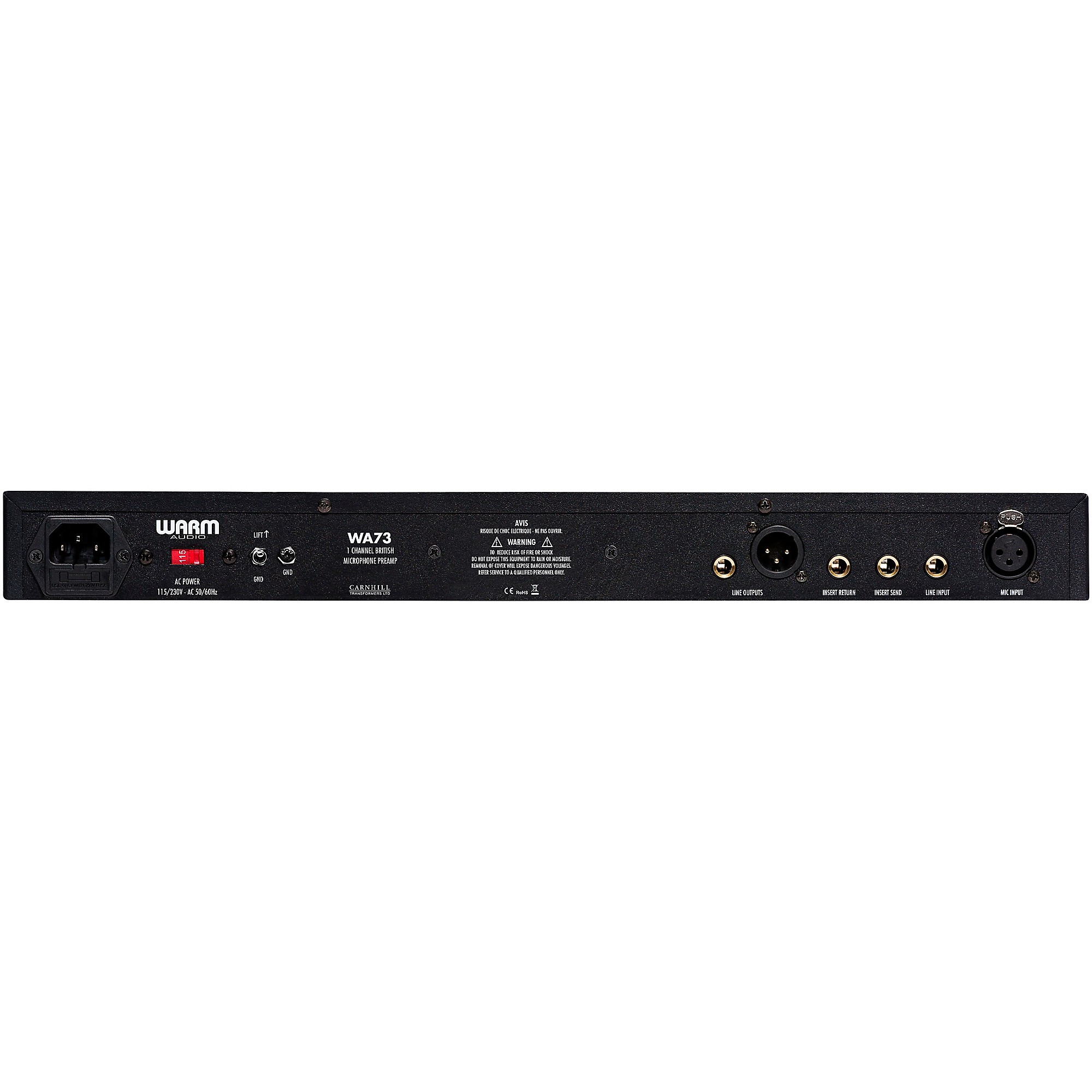 Warm Audio WA73 1-Channel British Mic Pre | Guitar Center