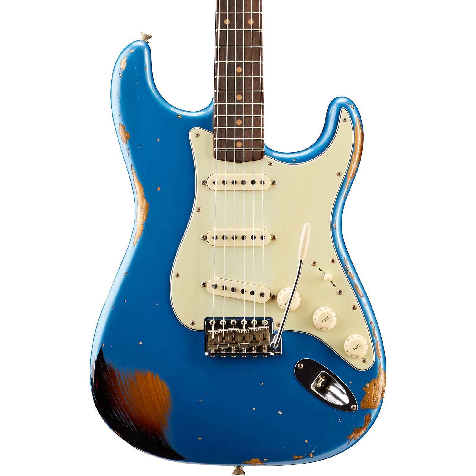 blue sunburst strat