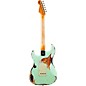 Fender Custom Shop 1962 Heavy Relic Stratocaster Electric Guitar Surf Green Over 3-Color Sunburst