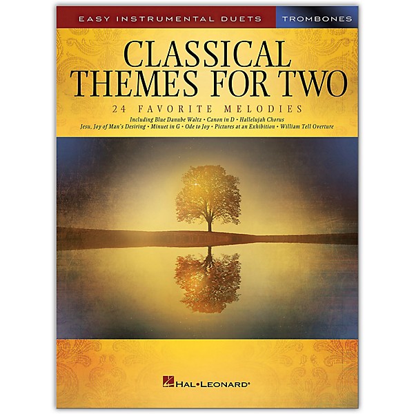 Hal Leonard Classical Themes for Two Trombones - Easy Instrumental Duets