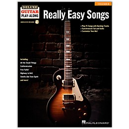 Hal Leonard Really Easy Songs Deluxe Guitar Play-Along Volume 2 Book/Audio Online