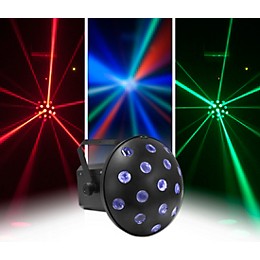 Eliminator Lighting LED Mushroom RGBWA Effect Light Black