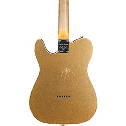 Fender Custom Shop 60s Relic Telecaster Custom Electric Guitar Faded Gold Sparkle