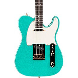Fender Custom Shop Super Custom Deluxe Telecaster Electric Guitar Sea Foam Sparkle
