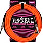 Ernie Ball 25 FT Straight to Angle Instrument Cable Neon Orange thumbnail