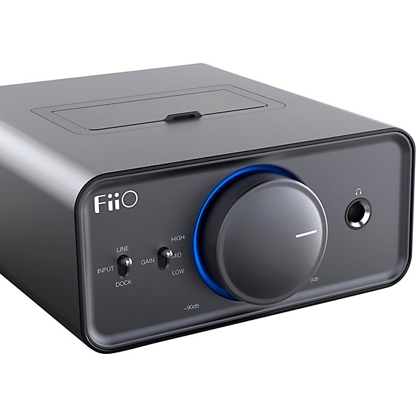 Open Box FiiO K5 Docking Headphone Amplifier/DAC Level 1 Gray