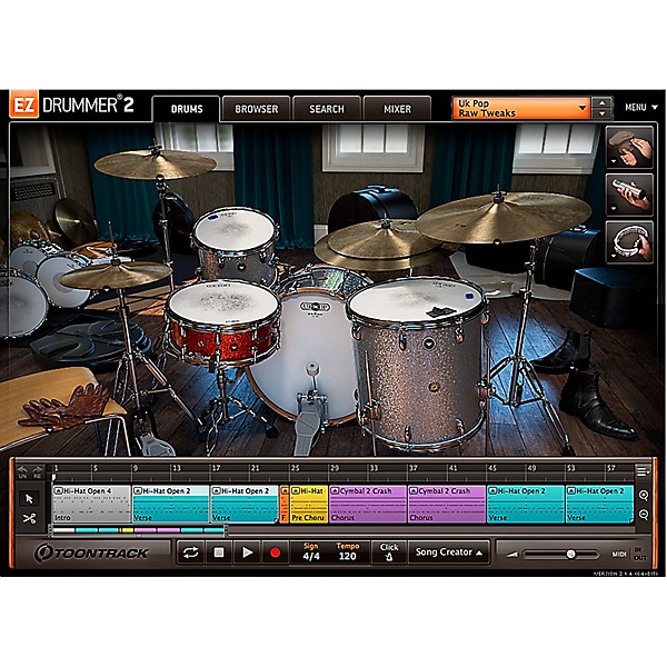 Toontrack UK Pop EZX