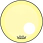 Remo Powerstroke P3 Colortone Yellow Resonant Bass Drum Head 5" Offset Hole 18 in. thumbnail