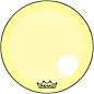 Remo Powerstroke P3 Colortone Yellow Resonant Bass Drum Head 5" Offset Hole 24 in. thumbnail