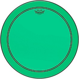 Remo Powerstroke P3 Colortone Green Bass Drum Head 20 in. Remo Powerstroke P3 Colortone Green Bass Drum Head 18 in.