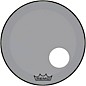 Remo Powerstroke P3 Colortone Smoke Resonant Bass Drum Head with 5" Offset Hole 22 in. thumbnail