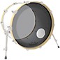 Remo Powerstroke P3 Colortone Smoke Resonant Bass Drum Head with 5" Offset Hole 22 in.