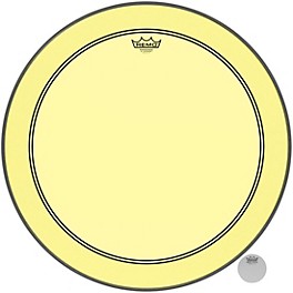 Remo Powerstroke P3 Colortone Yellow Bass Drum Head 24 in. Remo Powerstroke P3 Colortone Yellow Bass Drum Head 24 in.