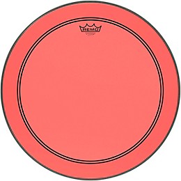 Remo Powerstroke P3 Colortone Red Bass Drum Head 20 in.