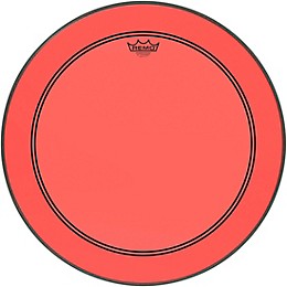 Remo Powerstroke P3 Colortone Red Bass Drum Head 22 in.