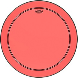 Remo Powerstroke P3 Colortone Red Bass Drum Head 24 in.