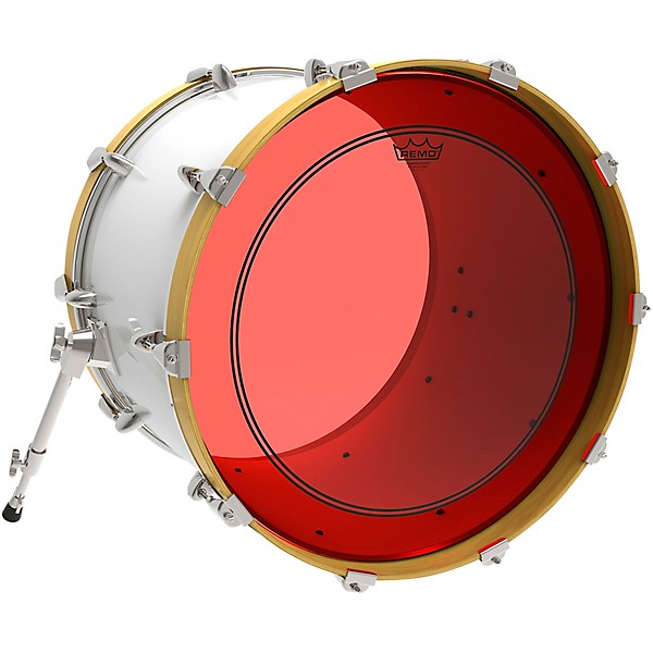 Remo Powerstroke P3 Colortone Red Bass Drum Head 26 in.
