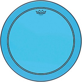 Remo Powerstroke P3 Colortone Blue Bass Drum Head 24 in. Remo Powerstroke P3 Colortone Blue Bass Drum Head 18 in.