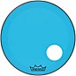 Remo Powerstroke P3 Colortone Blue Resonant Bass Drum Head with 5 in. Offset Hole 24 in. thumbnail