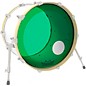 Remo Powerstroke P3 Colortone Green Resonant Bass Drum Head 5" Offset Hole 26 in.