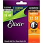 Elixir BONUS PACK! Nanoweb Phosphor Bronze Light Acoustic and OPTIWEB Nickel-Plated Steel Electric Combo Pack