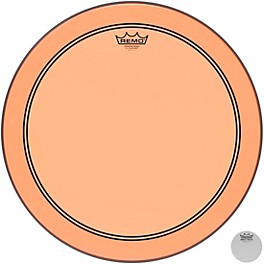 Remo Powerstroke P3 Colortone Orange Bass Drum Head 22 in. Remo Powerstroke P3 Colortone Orange Bass Drum Head 18 in.