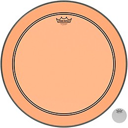 Remo Powerstroke P3 Colortone Orange Bass Drum Head 20 in.