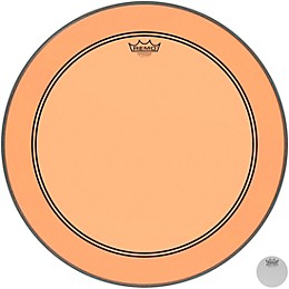 Remo Powerstroke P3 Colortone Orange Bass Drum Head 22 in.