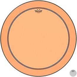 Remo Powerstroke P3 Colortone Orange Bass Drum Head 26 in.