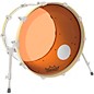 Remo Powerstroke P3 Colortone Orange Resonant Bass Drum Head with 5" Offset Hole 18 in.