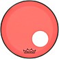 Remo Powerstroke P3 Colortone Red Resonant Bass Drum Head with 5" Offset Hole 18 in. thumbnail