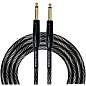 Kirlin IWB Black/White Woven Instrument Cable 1/4" Straight 10 ft. thumbnail