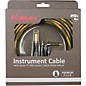 Kirlin IWB Black/Gold Woven Instrument Cable 1/4" Straight to Right Angle 20 ft. thumbnail