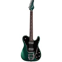 Schecter Guitar Research PT Fastback IIB Electric Guitar Dark Emerald Green Black Pickguard