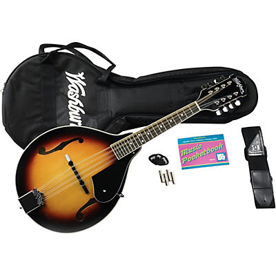 Washburn M1k-A Americana Series A-Style Mandolin Pack for sale