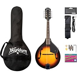 Washburn M1K-A Americana Series A-Style Mandolin Pack