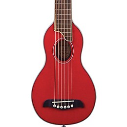 Washburn RO10 Rover Travel Acoustic Guitar Transparent Red