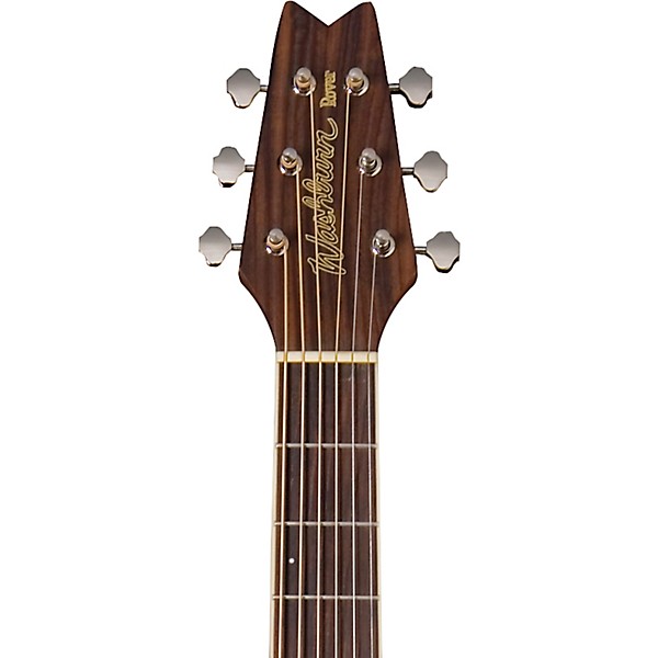 Washburn RO10 Rover Travel Acoustic Guitar Transparent Red
