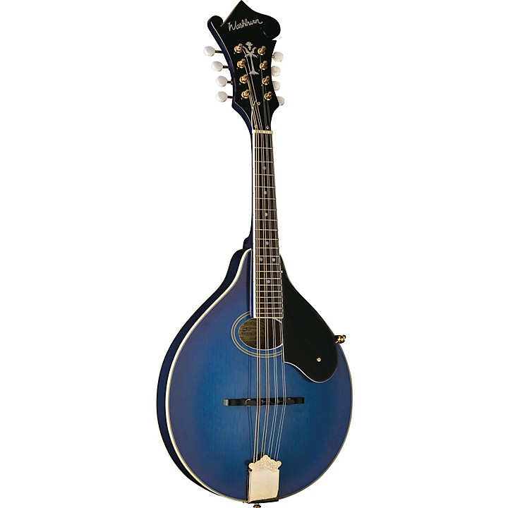 ワッシュバーンのマンドリン Washburn M1S Americana A-Style Mandolin Blue | Guitar Center