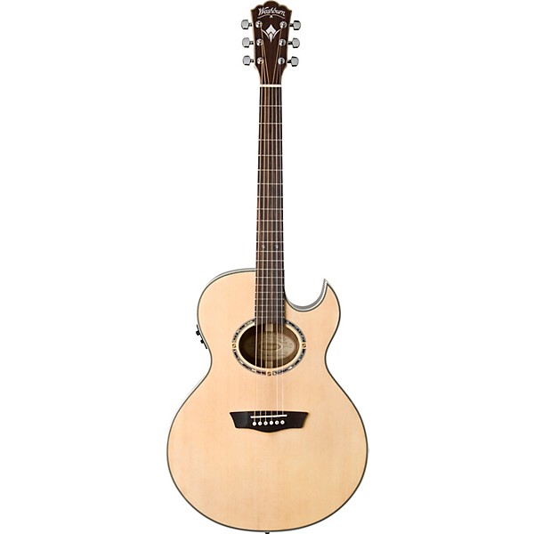 Open Box Washburn EA20SNB Nuno Bettencourt Acoustic-Electric Guitar Level 2  194744199677