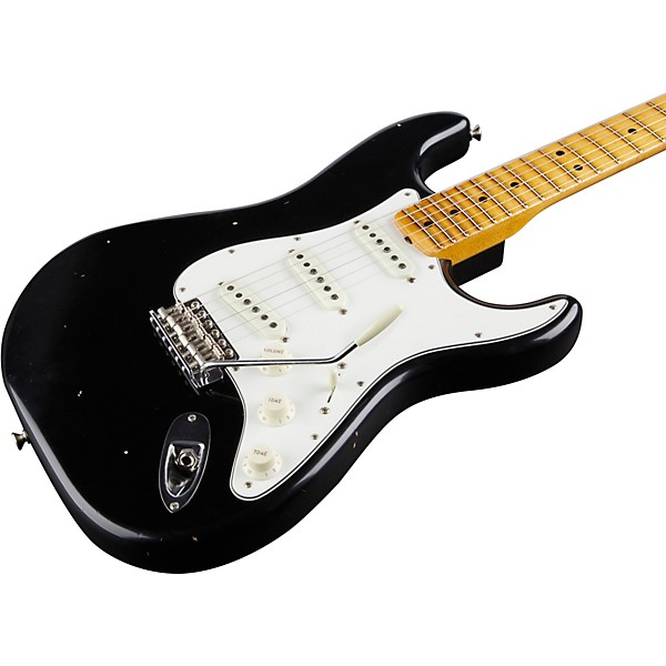 Fender Custom Shop Jimi Hendrix Voodoo Child Journeyman Relic Stratocaster Electric Guitar Black