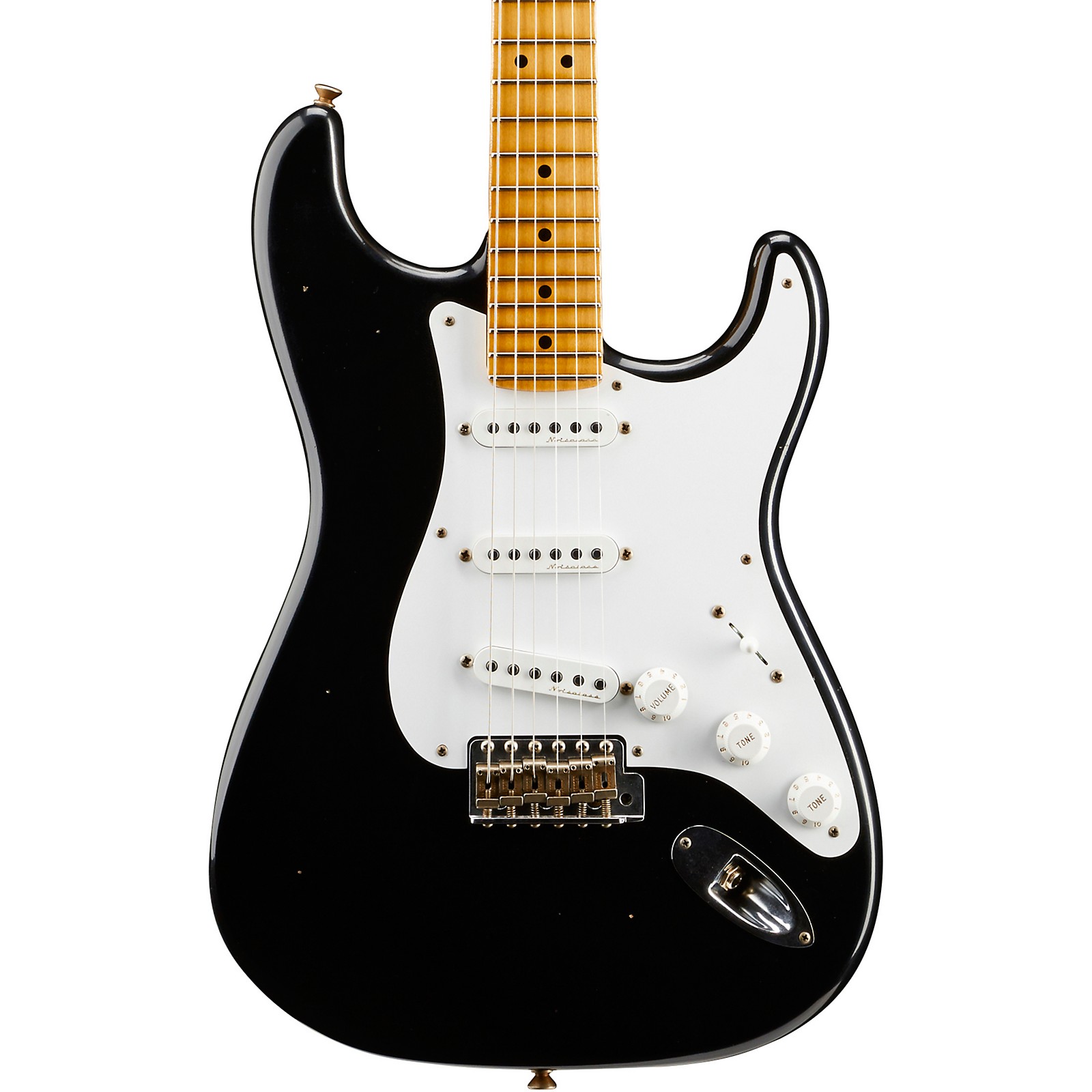 Platinum Fender Custom Shop Black | Guitar Center