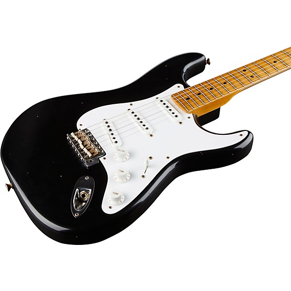 Fender Custom Shop Limited Edition 30th Anniversary Eric Clapton Journeyman Relic Stratocaster Electric Guitar Black