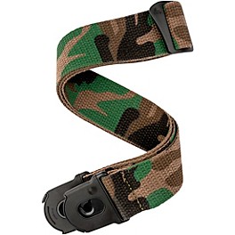 D'Addario 50 mm Nylon Guitar Strap, Planet Lock, Camo Camo 2 in.