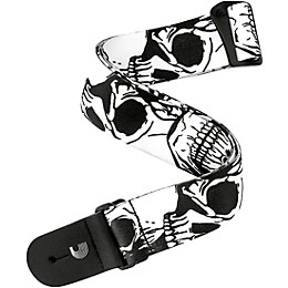 D'Addario Planet Waves 50 mm Polyester Guitar Strap, Skulls Skull 2 in.