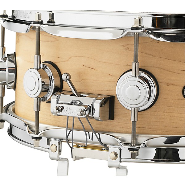 DW Super Solid Maple Super-Sonic Snare Drum 14 x 5.5 in. Satin Natural