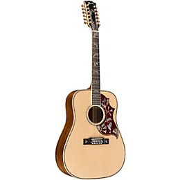 Gibson Hummingbird Custom 12-String Acoustic-Electric Guitar Antique Natural