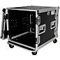 ProX T-10RSS 10U 10-Space Amp Rack Mount ATA Flight Case 19" Depth with Casters